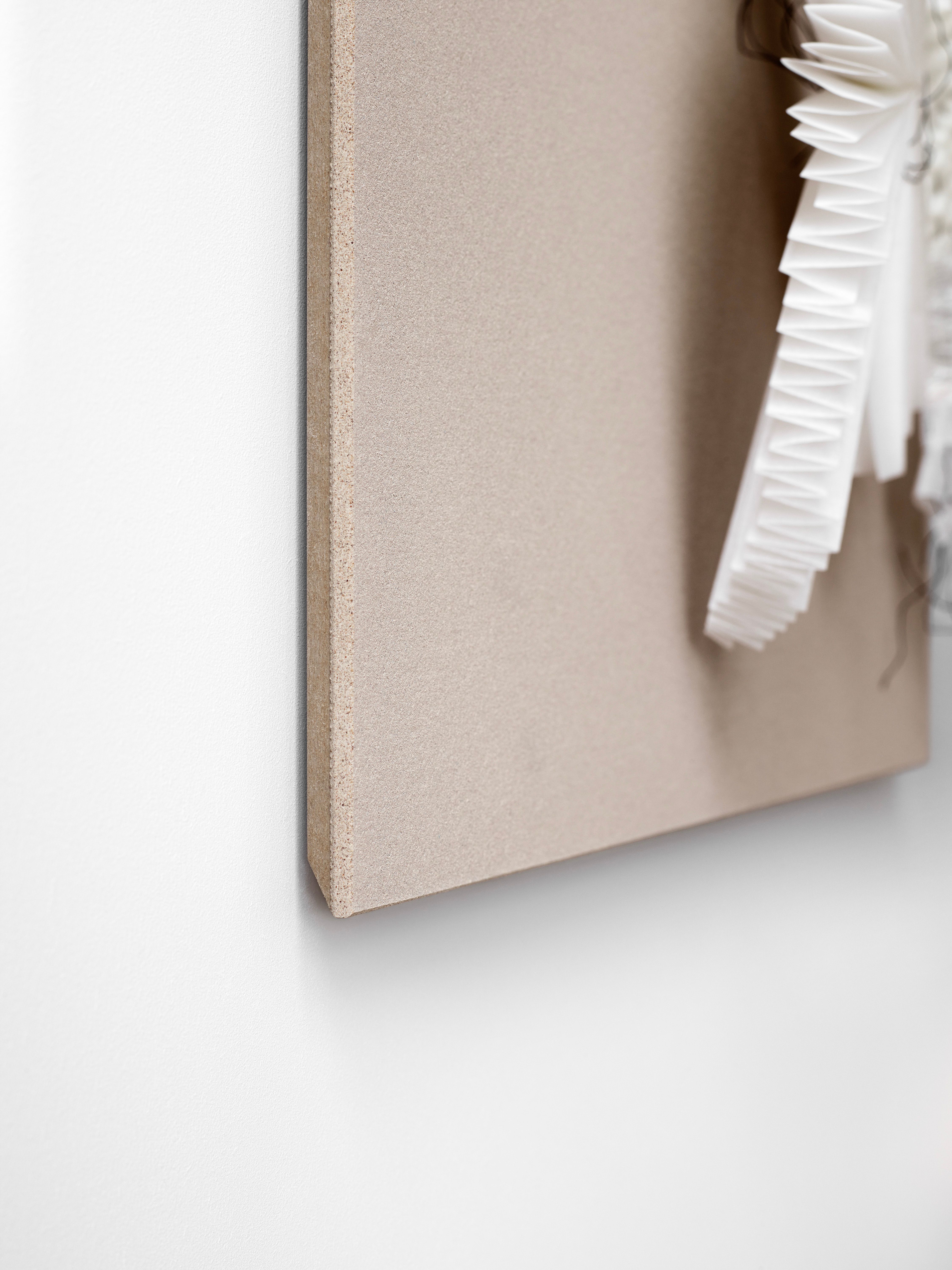 Iceberg IDesign Kork-Pinnwand 50x61 Cm | Rahmenlos, Selbstheilend, Mit Natürlicher Korkoberfläche – Für Büro & Zuhause